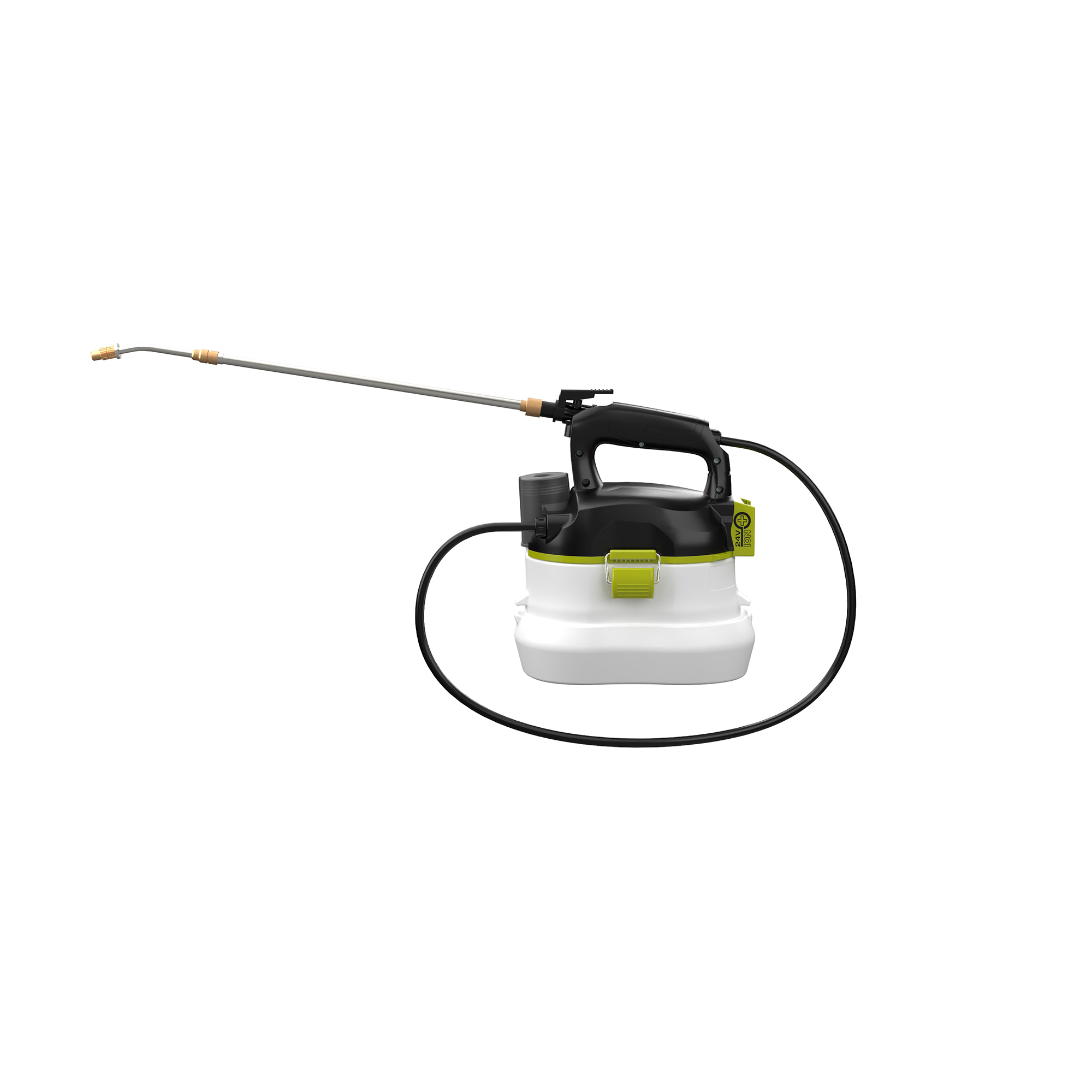 Sun Joe Cordless Multi-Purpose Chemical Sprayer Kit — 24V, 1-Gallon Tank, Telescopic Wand, Adjustable Nozzle, Includes 1.3Ah Battery and Charger, Model# 24V-GS-LTW